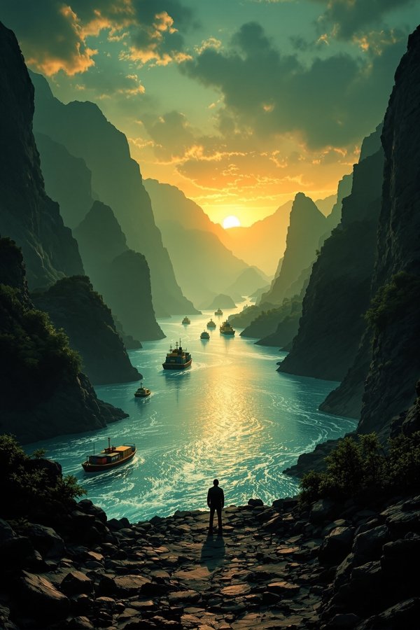 大江奔流 封面